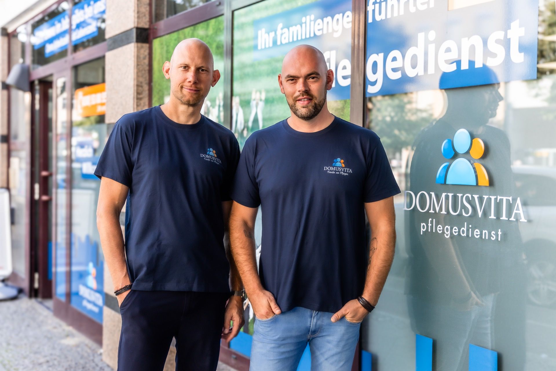 Lukas Dahrendorf und Alexander Ebel — Geschäftsführer DomusVita